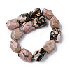 Natural Rhodonite Beads Strands G-F743-04G-3