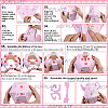 12Pcs 4 Styles 3D Flower Printed Teapot Shaped Paper Flower Gift Boxes DIY-SP0006-37-3