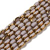Electroplate Glass Beads Strands X-EGLA-P061-02A-03-1