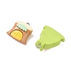 Opaque Resin Imitation House Pendants RE-CBA40A4-04-2