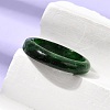 Natural Myanmar Jade Dyed Finger Ring RJEW-C160-01B-3
