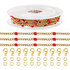 DIY Chain Bracelet Necklace Making Kit DIY-TA0006-12B-3