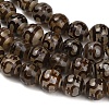 Tibetan Style dZi Beads Strands GG-CBA4812-B06-10MM-4