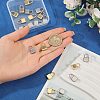 20Pcs 2 Colors 304 Stainless Steel Pendants STAS-CA0002-46-3