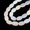 Imitation Jade Glass Beads Strands GLAA-E033-05B-3