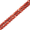 1 Strand Baking Paint Glass Beads Strands DGLA-TADJ0001-01C-2