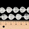 Natural Quartz Crystal Beads Strands G-D316-A20-4