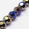 Electroplate Glass Beads Strands LS-EGLA-J042-8mm-AB01-3
