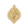 304 Stainless Steel Pendants LS-STAS-P390-02F-G-1
