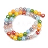 Electroplate Glass Beads Strands EGLA-D300-10-8mm-2
