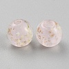 Luminous Handmade Gold Sand Lampwork Beads FIND-TAC0005-35B-01-1