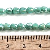 Electroplate Glass Beads Strands EGLA-D030-P4mm-B09-5