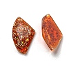 Transparent Epoxy Resin Cabochons CRES-A053-11-2