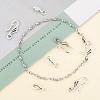 Tibetan Silver Hook and Eye Clasps LF1157Y-6