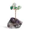 Natural Green Aventurine Chips Tree Display Decorations PW-WGA0360-11-1