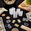 Acrylic Packing Boxes with Lids for Gold Bar LS-CON-WH0085-142-4