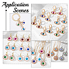 36Pcs 9 Styles Halloween Translucent Resin Decoden Cabochons CRES-WR0001-01-6