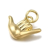 Brass Pendants ZIRC-I070-019G-2