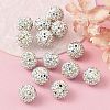 Pave Disco Ball Beads RB-Q195-14mm-AB-4