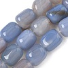 Natural Agate Beads Strands G-H295-F01-13-1
