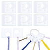 50Pcs Square Acrylic Embroidery Thread Organizer DIY-OC0012-63-1