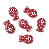 Baking Paint Glass Enamel Beads LAMP-D303-04C-1