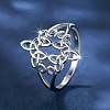 Brass Finger Rings for Women FS-WG7B597-04-1