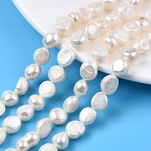 Natural Cultured Freshwater Pearl Beads Strands PEAR-N014-08D