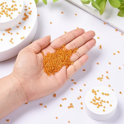 8/0 Glass Seed Beads SEED-US0001-03-3mm-1