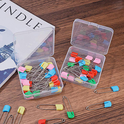 Transparent Plastic Bead Containers CON-BC0004-62-1