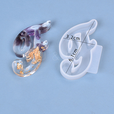 Letter DIY Silicone Molds LS-DIY-I034-08F-1