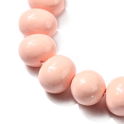 Shell Pearl Beads Strands BSHE-F013-01S-1