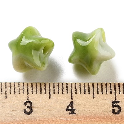 Acrylic Beads OACR-U005-04E-1
