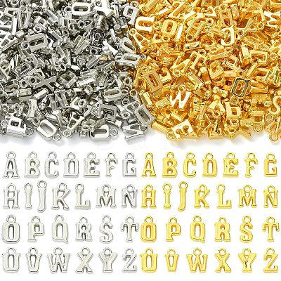 200Pcs Electroplated Plastic Charms KY-YW0002-35G-1