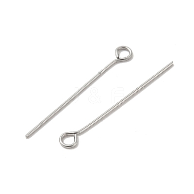 304 Stainless Steel Eye Pins STAS-K293-12P-1