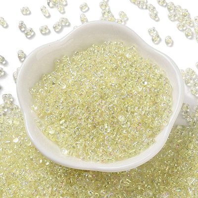AB Color Plated Glass Seed Beads SEED-L011-06B-05-1