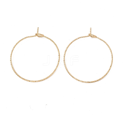 Ion Plating(IP) 316 Surgical Stainless Steel Hoop Earrings Findings X-STAS-D183-02G-02-1