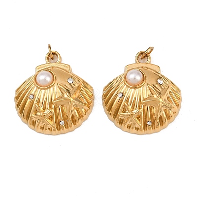 304 Stainless Steel Pendants STAS-H244-05G-1