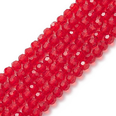 Transparent Glass Bead Strands X-GLAA-G013-8mm-99-1