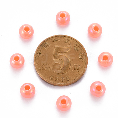 Opaque Acrylic Beads MACR-S370-D6mm-SS2109-1