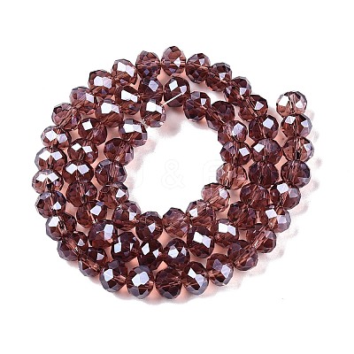 Electroplate Glass Beads Strands EGLA-A044-T8mm-A13-1