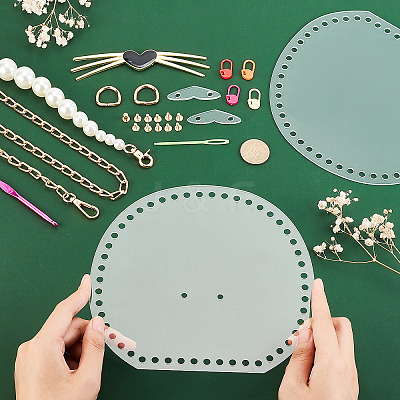 DIY Purse Making Kit DIY-WH0019-36-1