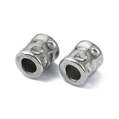 Non-Tarnish 304 Stainless Steel Beads STAS-C089-01B-P-1