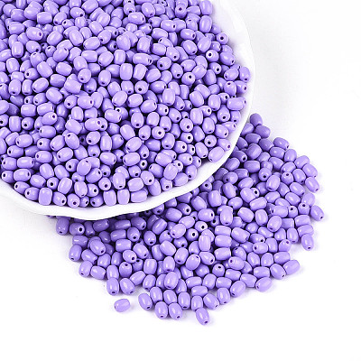 Baking Paint Glass Seed Beads SEED-N007-29A-1