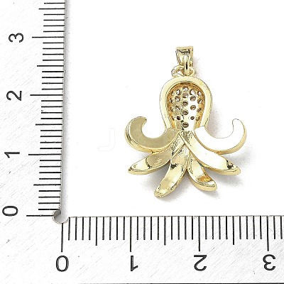 Ocean Brass Enamel Pendants LS-RB-CBA2CEF-03G-01-1