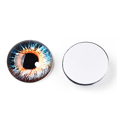 Glass Cabochons GGLA-T004-03J-1