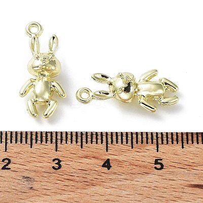 Rack Plating Alloy Pendants PALLOY-Q458-04G-1