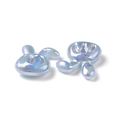 Opaque Acrylic Beads OACR-A010-09C-1
