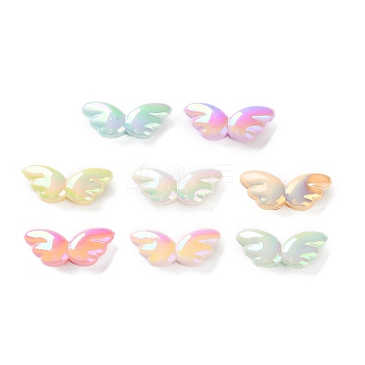 Opaque UV Plating Acrylic Beads PACR-D288-19-1