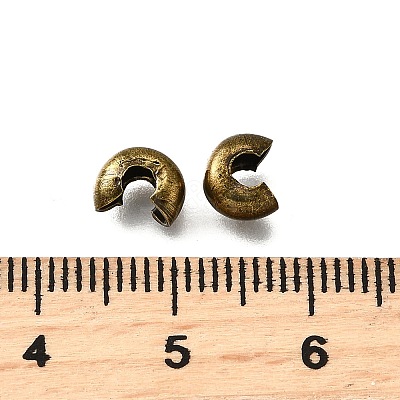 Iron Crimp Beads Covers IFIN-H030-NFAB-NF-1